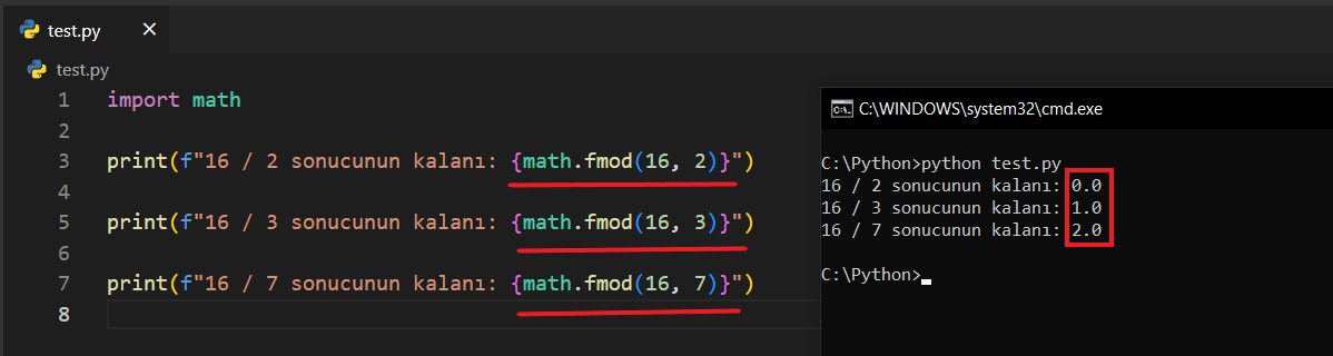 Python ve Matematik | CyberWorm