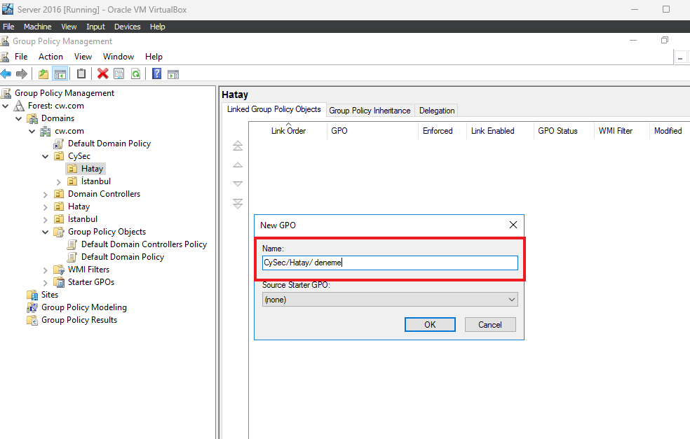 GPO (Group Policy Object) Giriş | CyberWorm